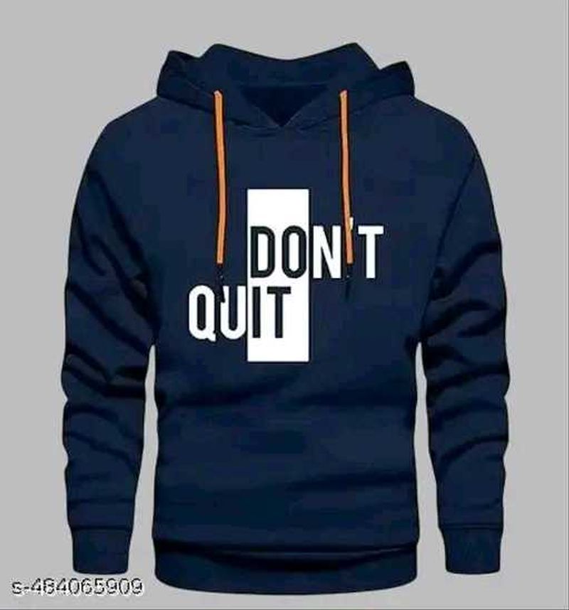 Don't Quit Blue Hoodie