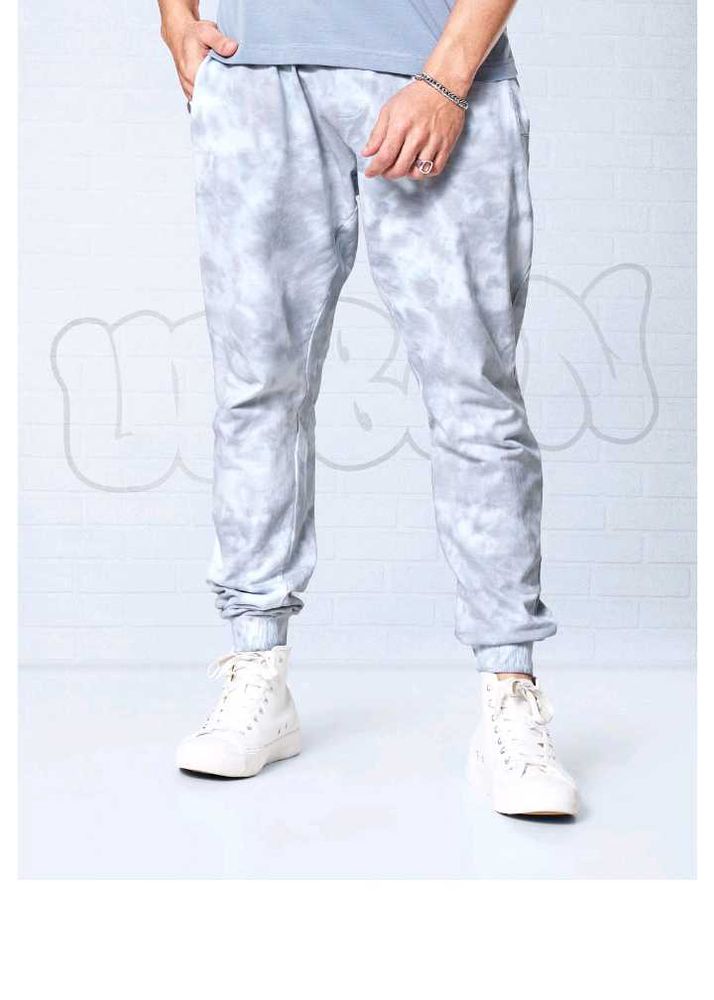 Grey Tie-Dye Joggers