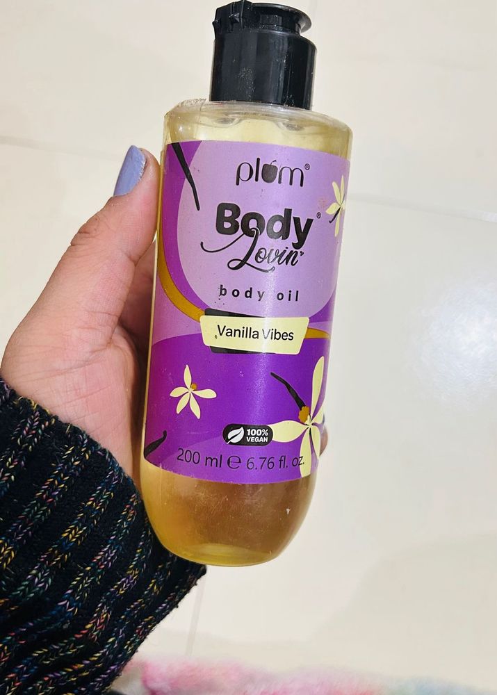 Plum Body Lovin&#39; Vanilla Vibes oil
