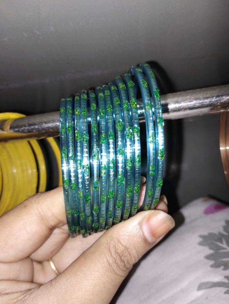 Green 💚 Blue 💙 Bangles