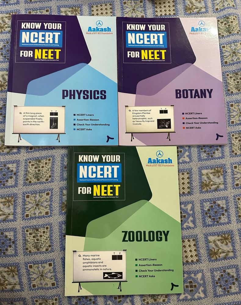 Aakash Know Your Ncert( Physics, Zoology, Botany )
