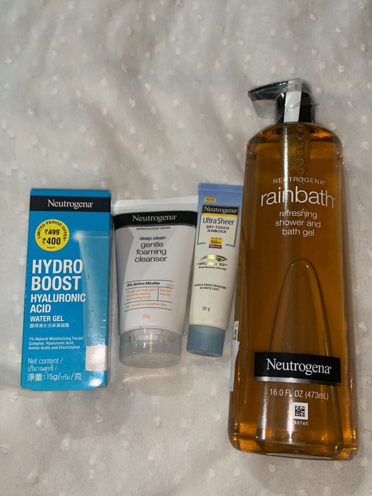 Neutrogena Skincare Set (fixed Price Limited Time)