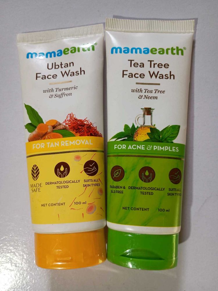 2 Pack Face Wash Mamaearth New