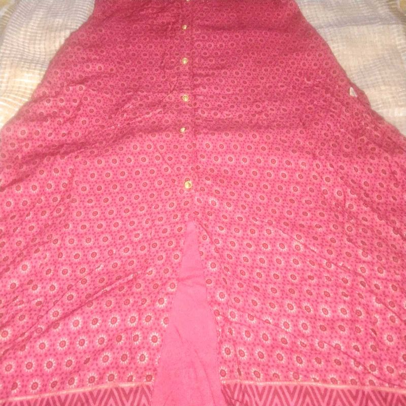 Brown &amp; Little Gold Kurta🤎