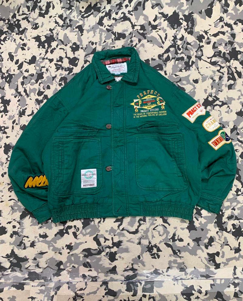 Vintage pract studio  Green Jacket