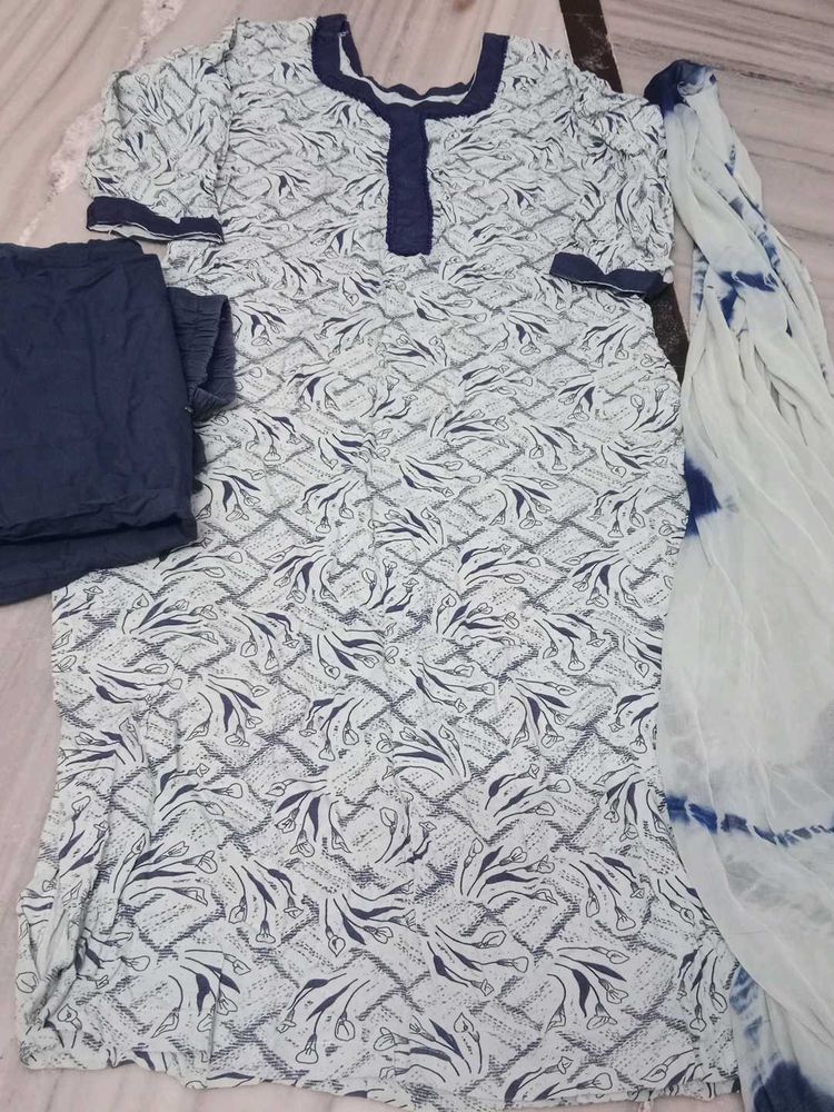 Kurti Set M/ L Size With Duptta