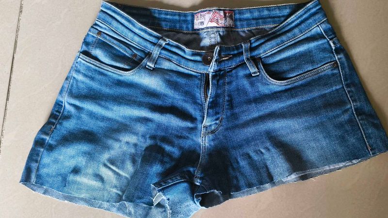 Denim Cut-Off Shorts