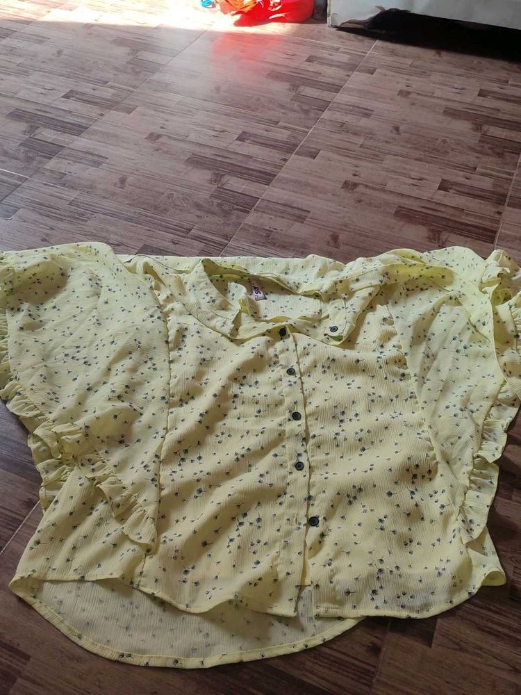 Kaftan Bell Sleeves Top For Girls