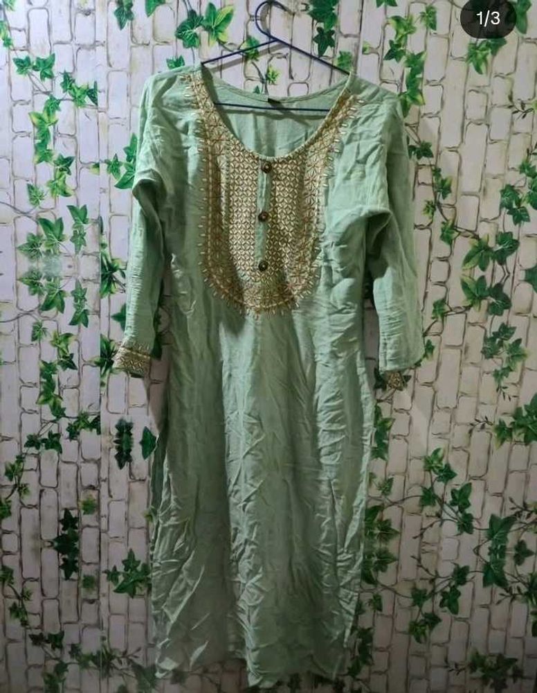Elegant Green Kurta set
