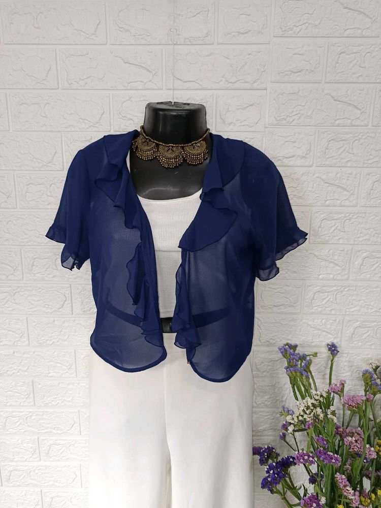 Imported Chiffon Shrug