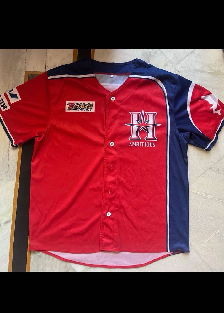 Oversize Y2k Baseball Unisex Jersey