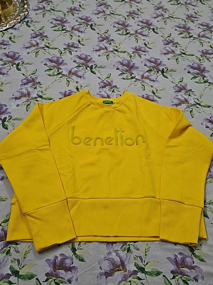 SWEATSHIRT YELLOW