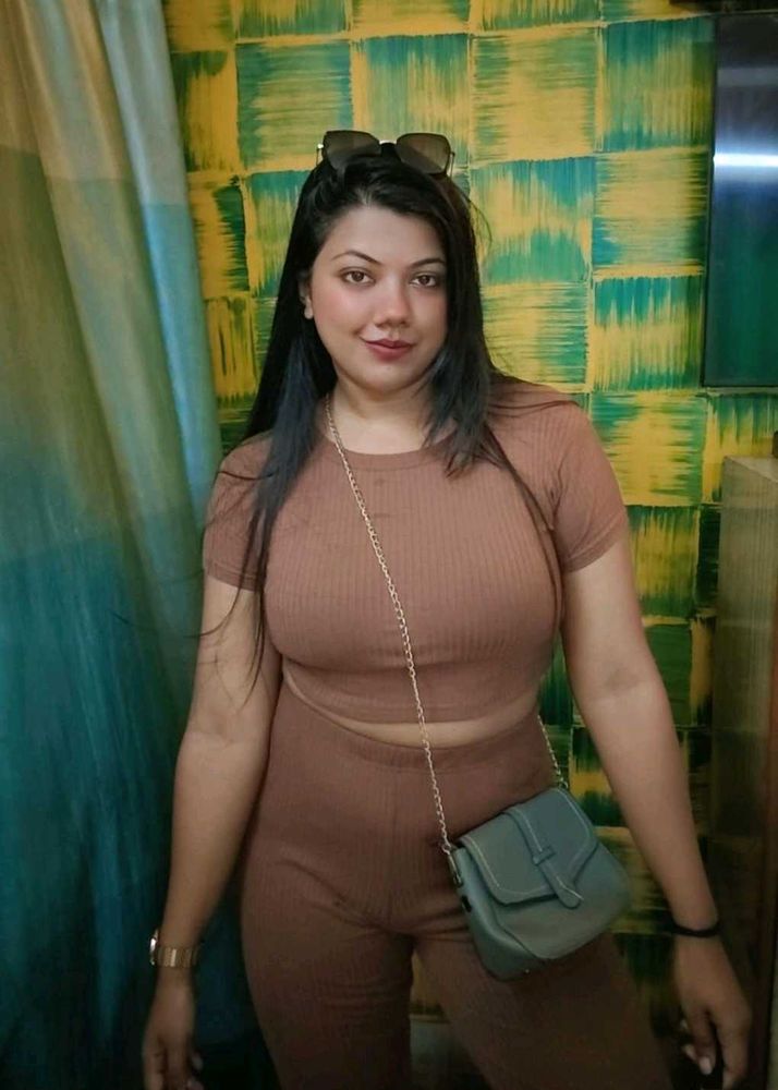 Brown Two-Piece Set