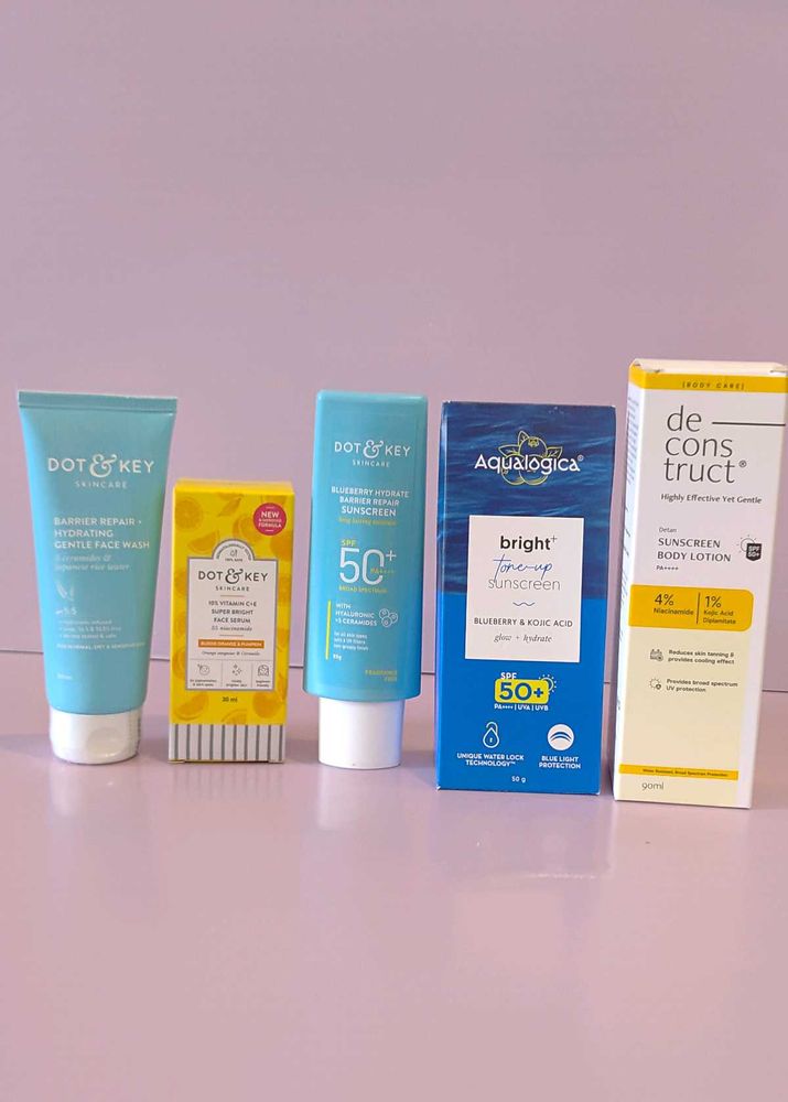 Dot&amp;Key Cleanser Sunscreen Serum, Aqualogica, Deco