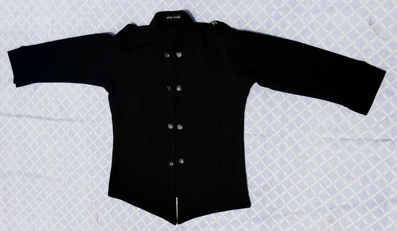 Black Button-Up Jacket
