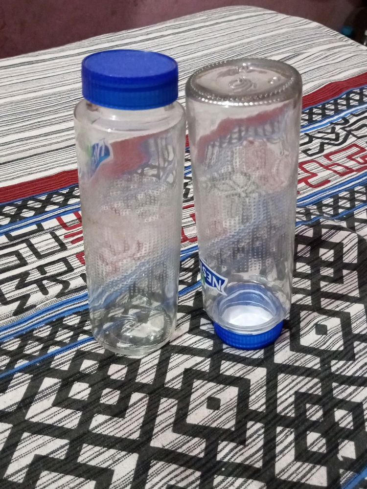 COMBO OF 2 NESTEA GLASS BOTTLE