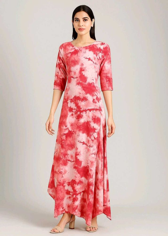 Tie-Dye Maxi Dress