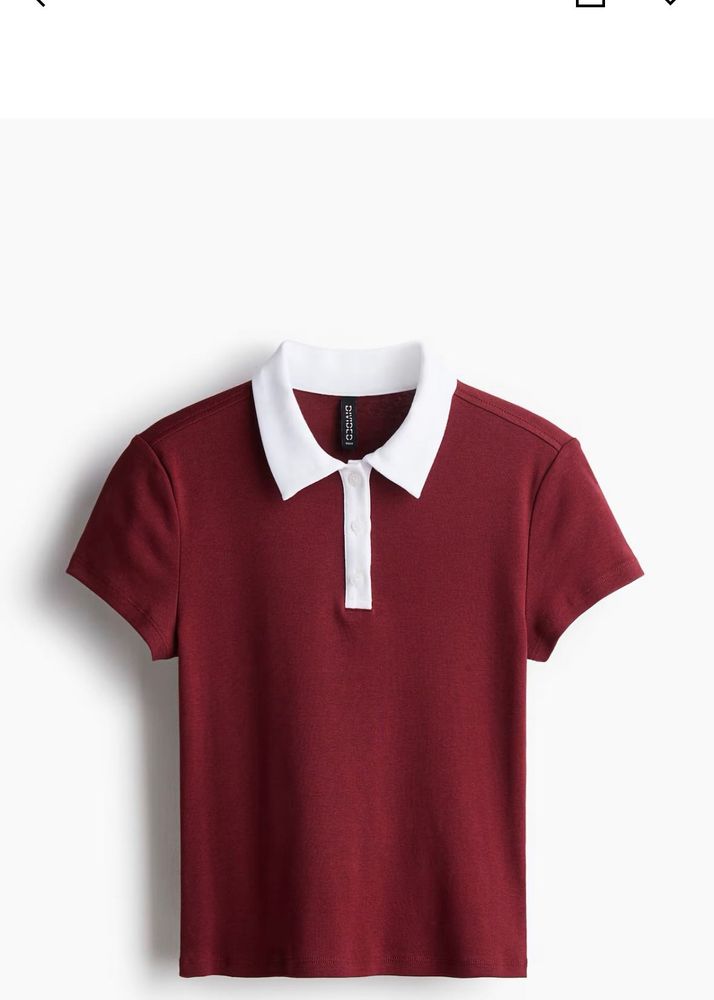 Burgundy Polo Shirt