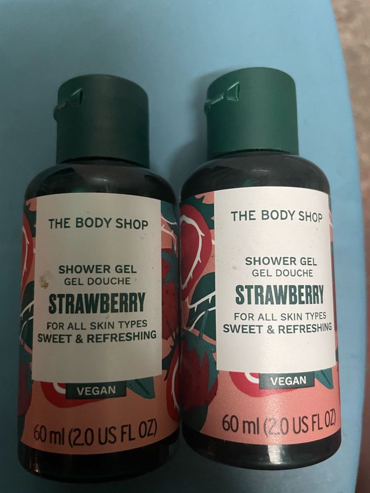 The Body Shop Strawberry Shower Gel (2)
