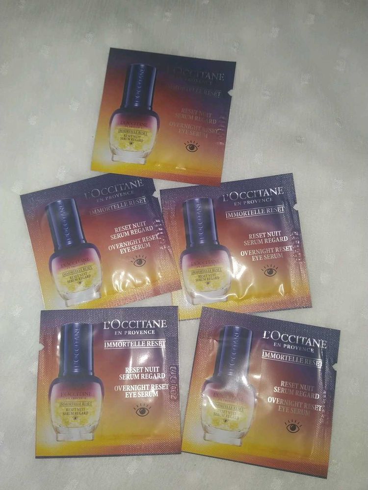 L&#39;Occitane Immortelle Reset Eye Serum Samples