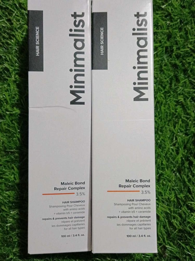 2 Minimalist MaleicBondRepair Complex Hair Shampoo