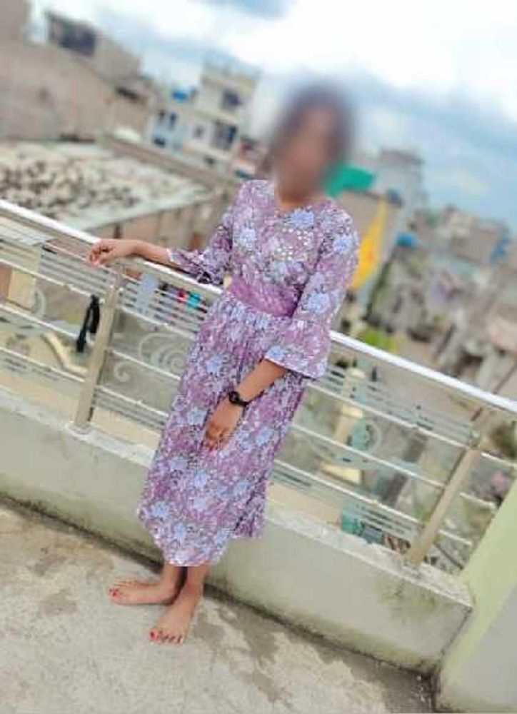 Floral Print Midi Dress