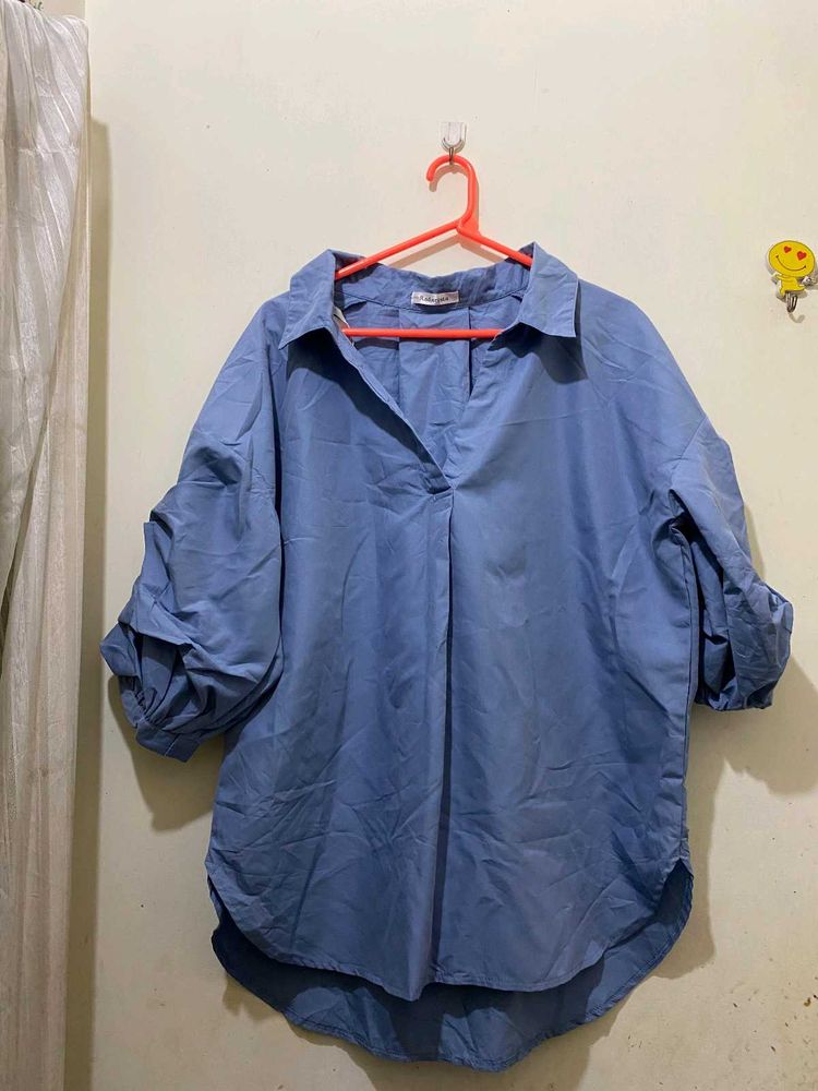 Blue Blouse Bust 38,40