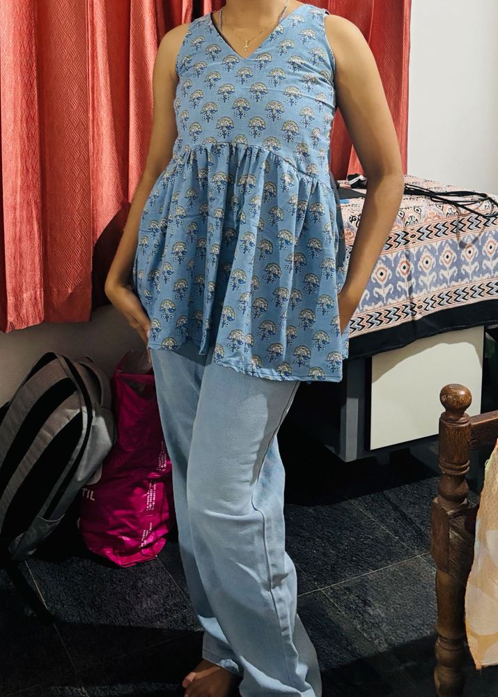 Pure Cotton Handmade Top