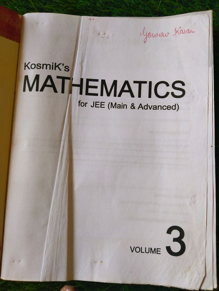 Kosmiks Mathematics For JEE
