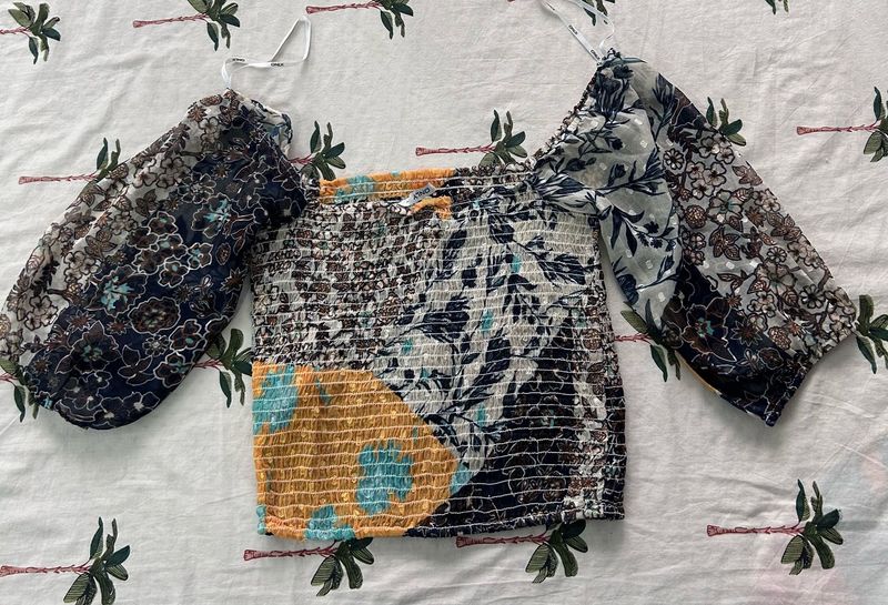 Only Puff Sleeve Top