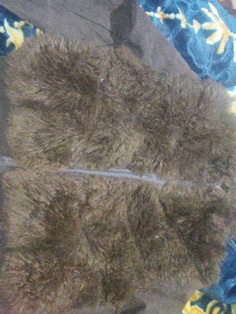 A Fur Brown 🟤 Jacket Fully Covered Long Sleeve