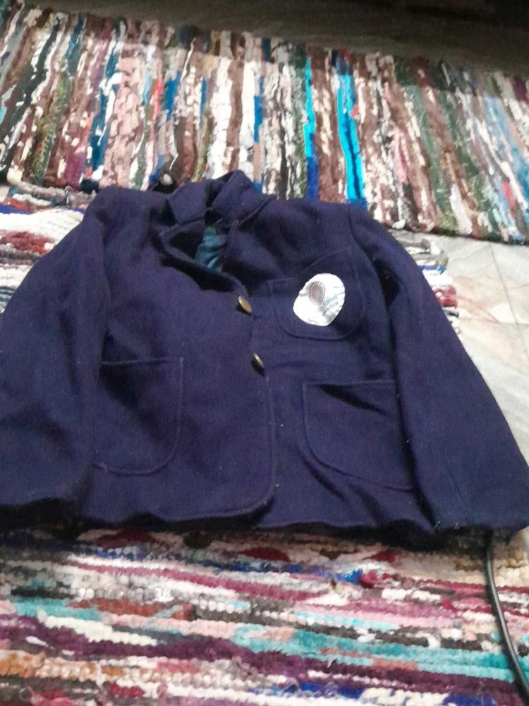 Navy Blue Casual Blazer