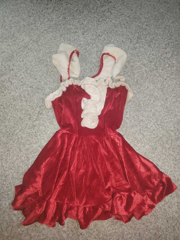 sexy Santa Claus mini dress