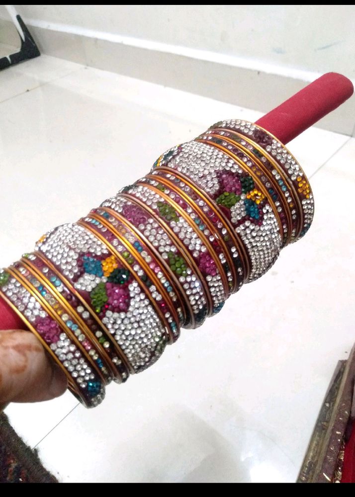 Multicolor Bangele Set