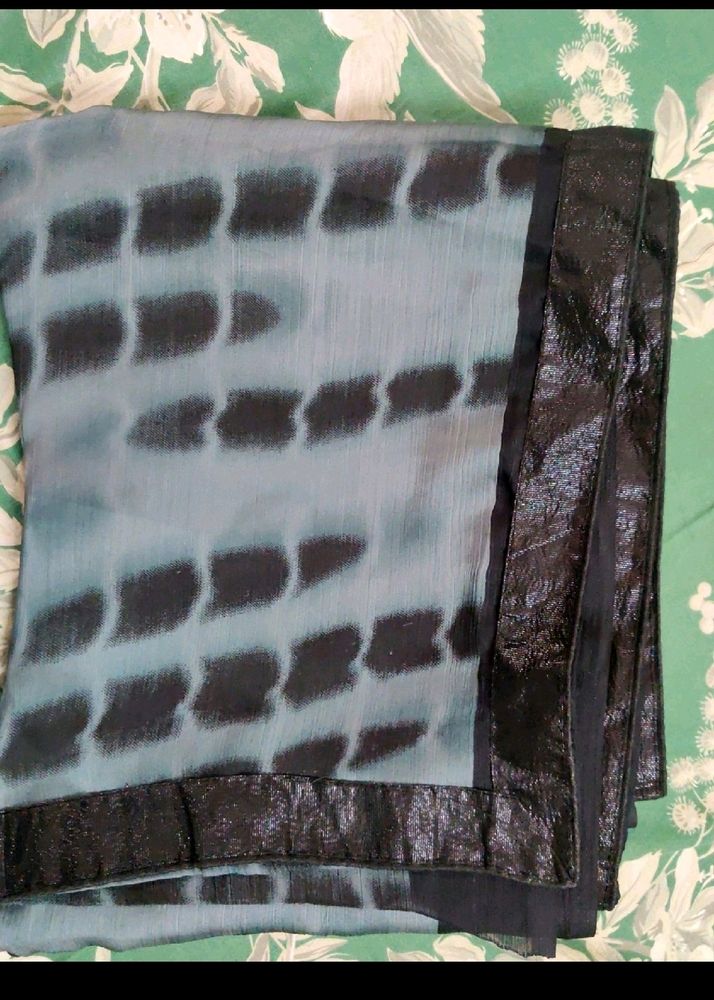 Beautiful Tye/Dye Chiffon Saree