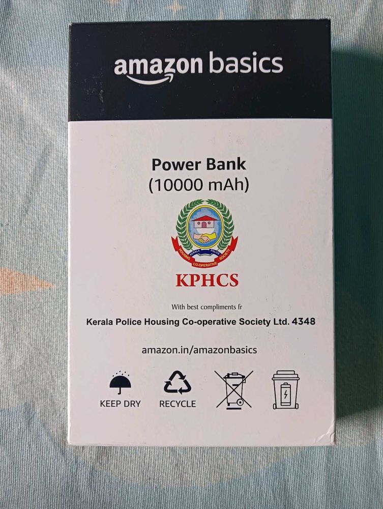 Amazon Basics Power Bank 10000 Mah