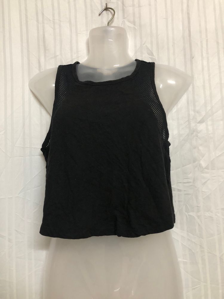 Forever 21 Black Crop Top