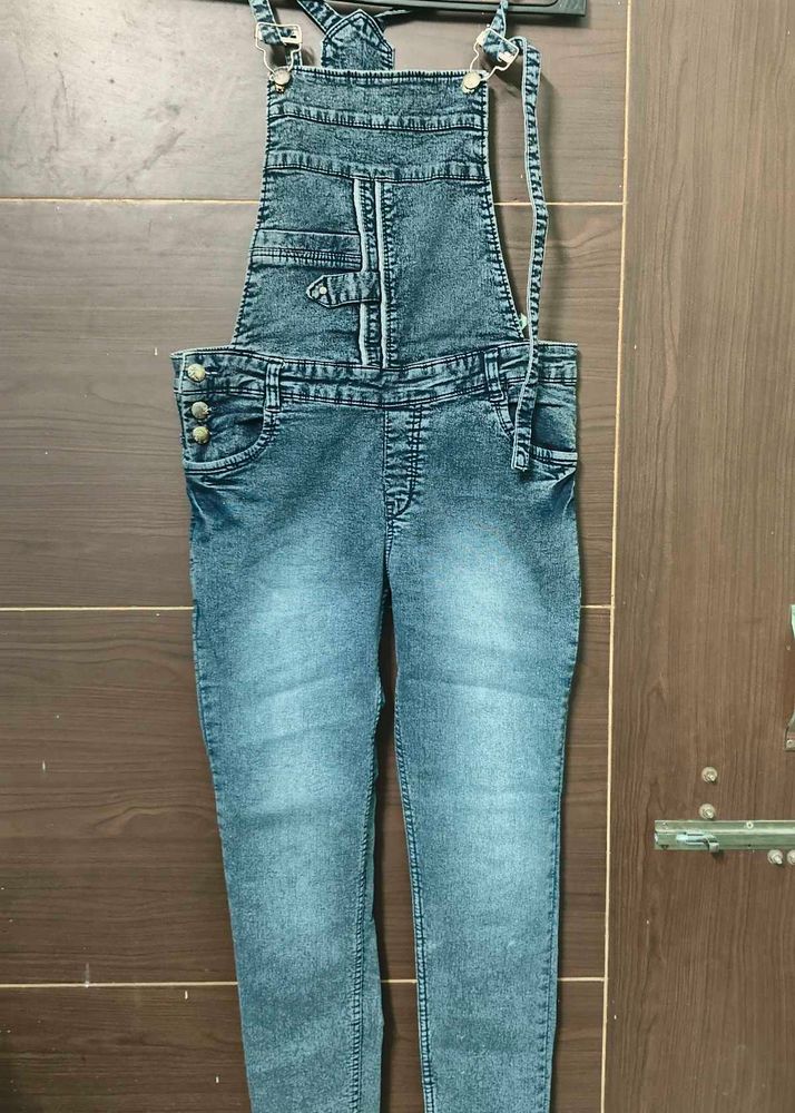 Navy Blue Dungaree