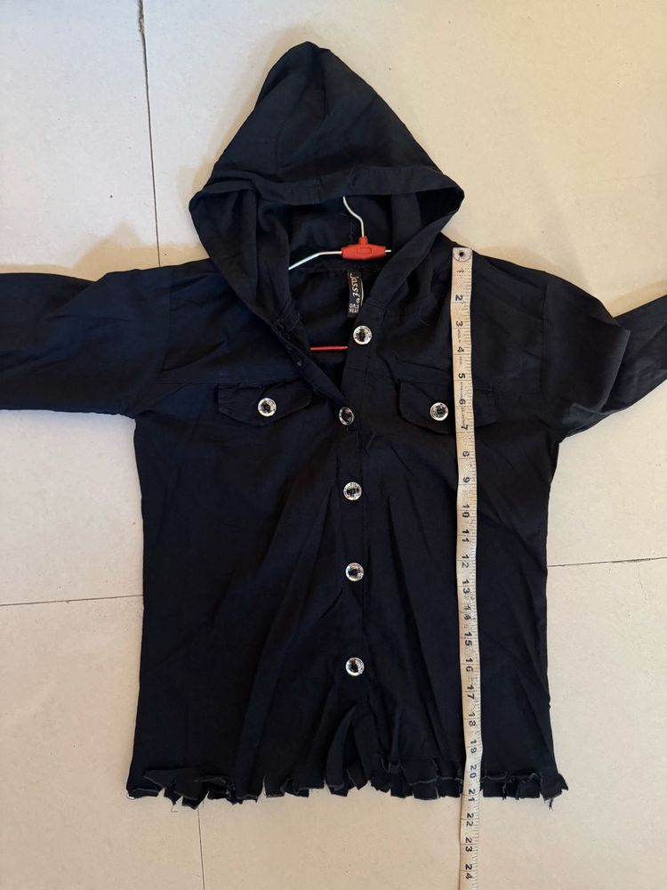 Black Hoodie Jacket