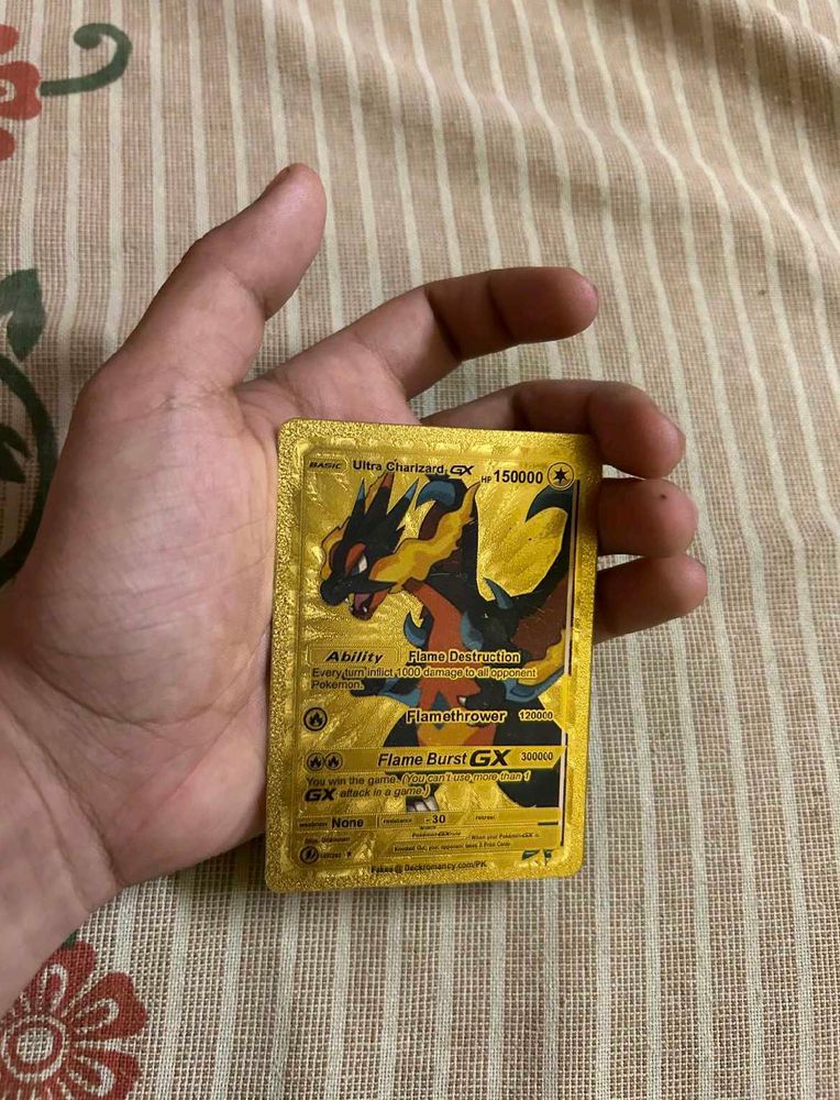 Ultra Charizard GX Card