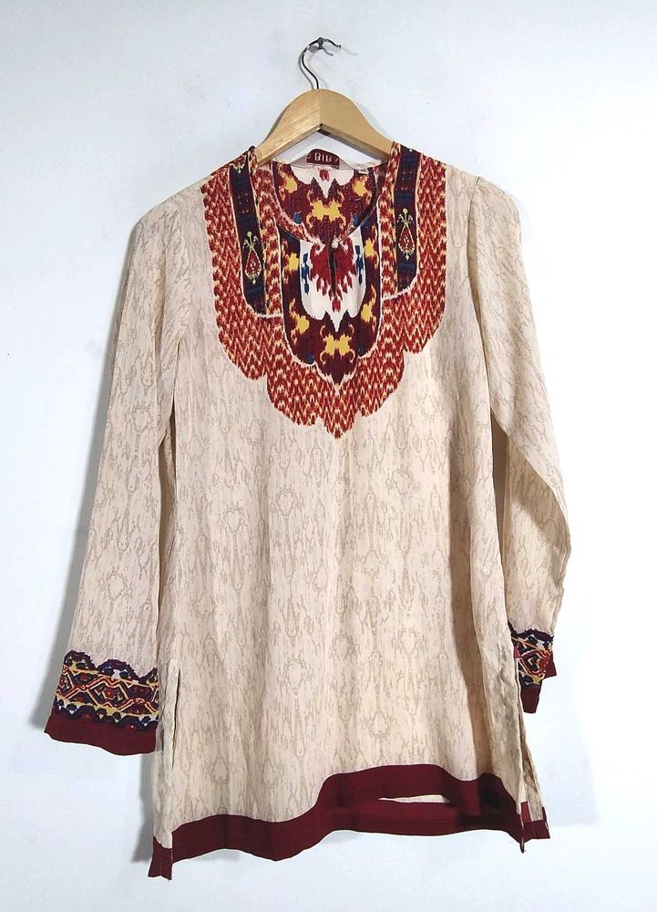 Biba Printed Short Kurti