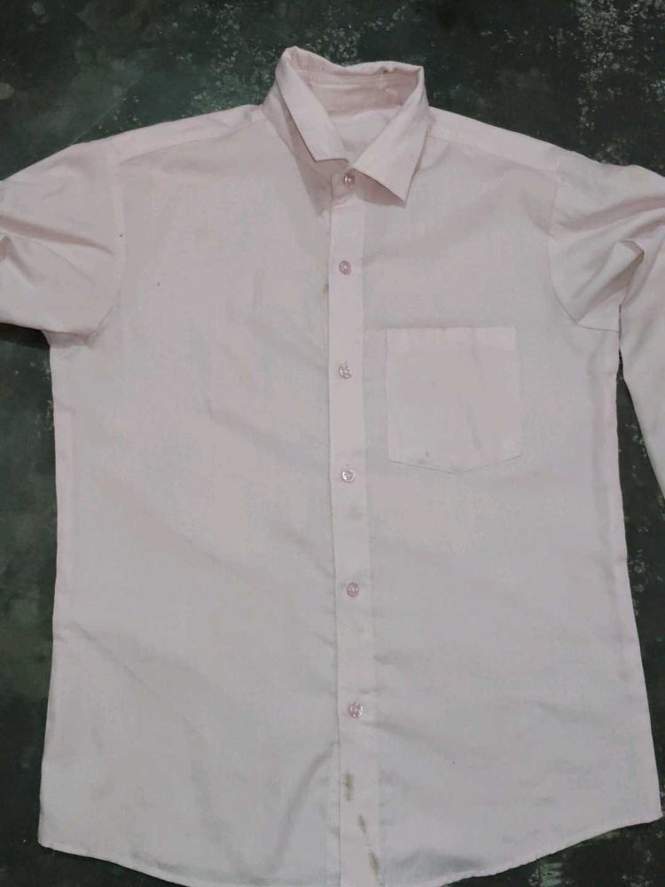 Light Pink Button-Down Shirt