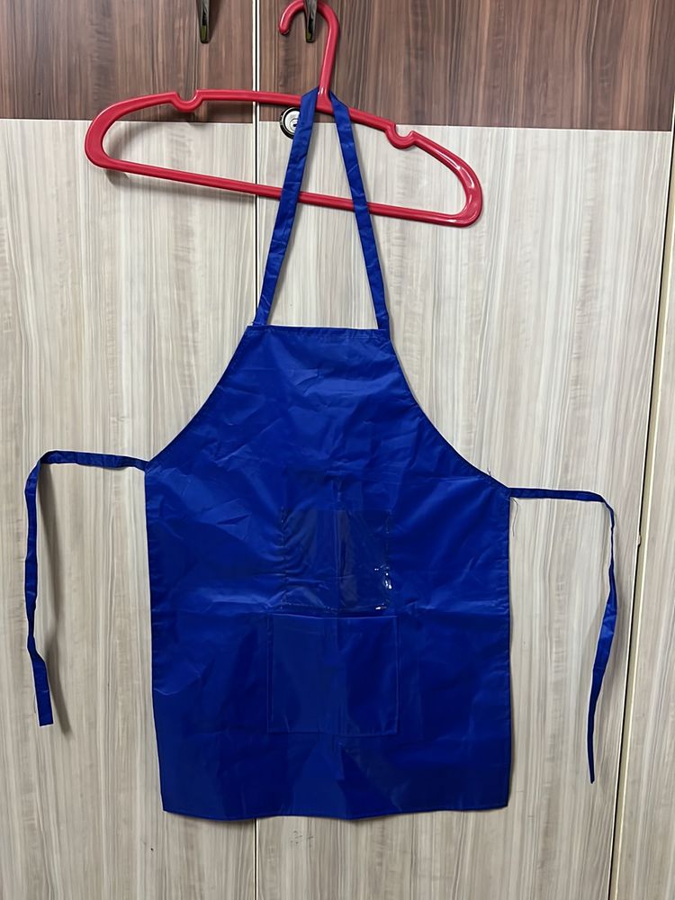 Kids Apron Waterproof | Art | Feeding Wear - Plastic With Pocket And ID CARD slot