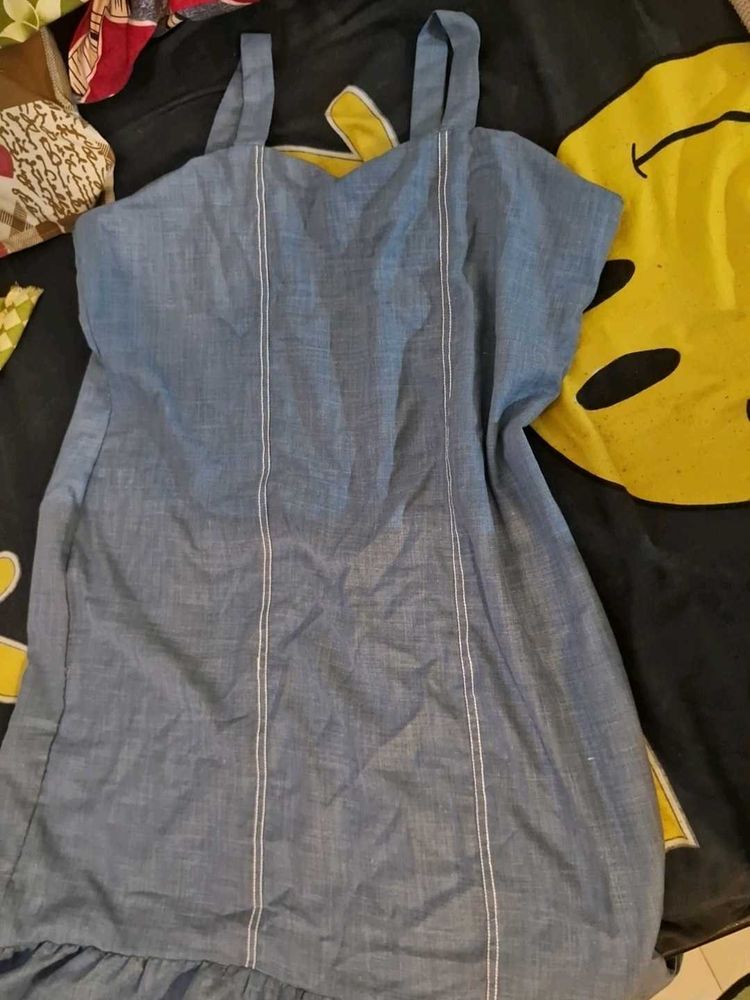 Denim Mini Dress