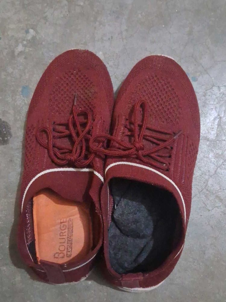 Maroon Shoes