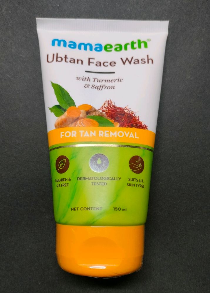 MamaEarth Ubtan Facewash | UNUSED | Seal Pack