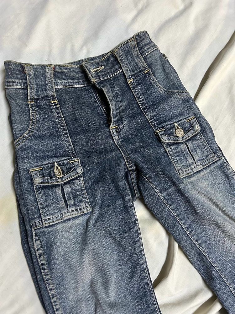 Bootcut Vintage Denim Jeans 🎀