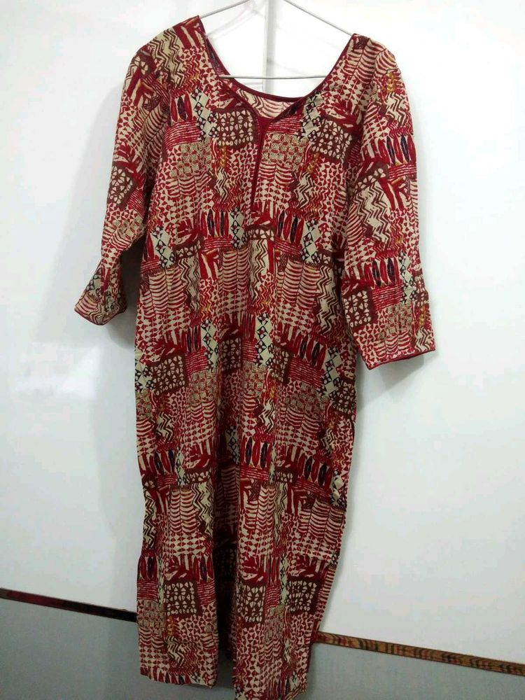 Three Piece Cotton Suit