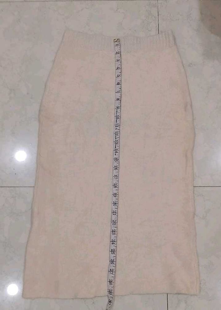 Elegant Beige Skirt 28-32