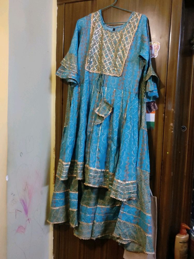 Frock Style Sharara Set